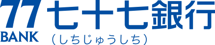 77 Bank Brand Logo