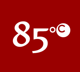 85°C Brand Logo