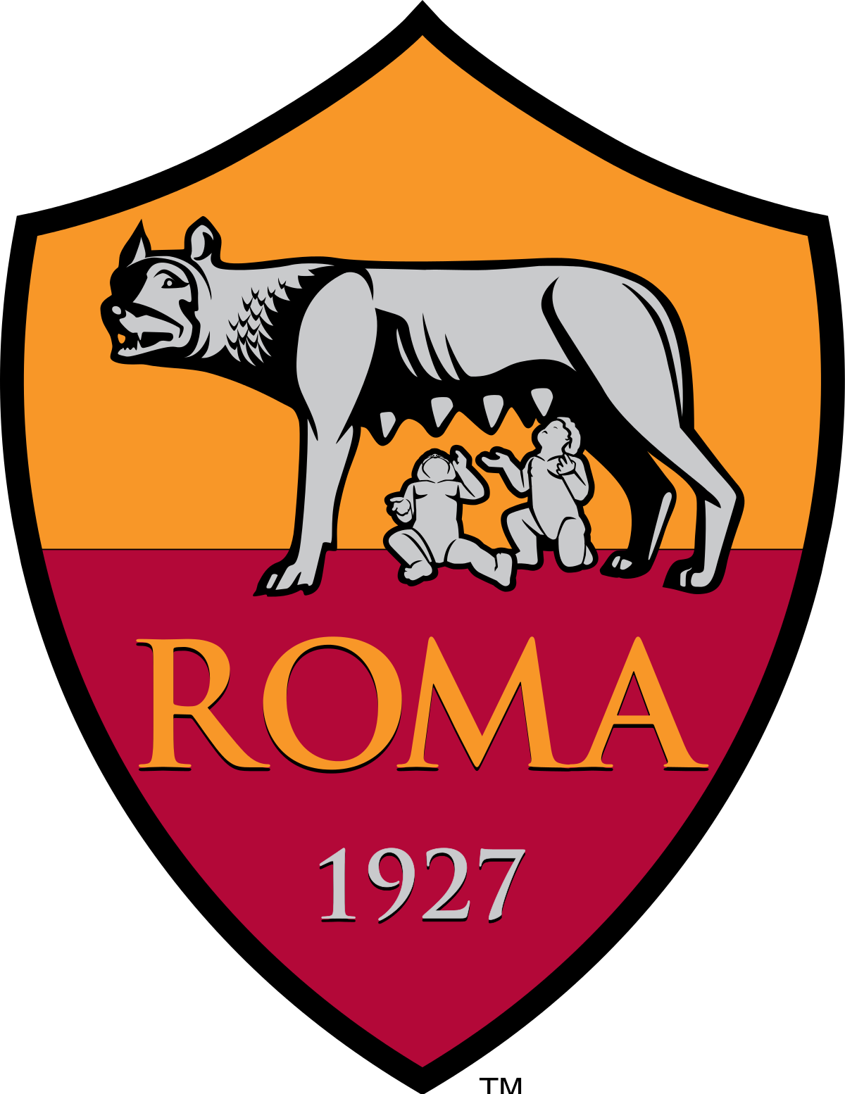 AS Roma Brand Logo