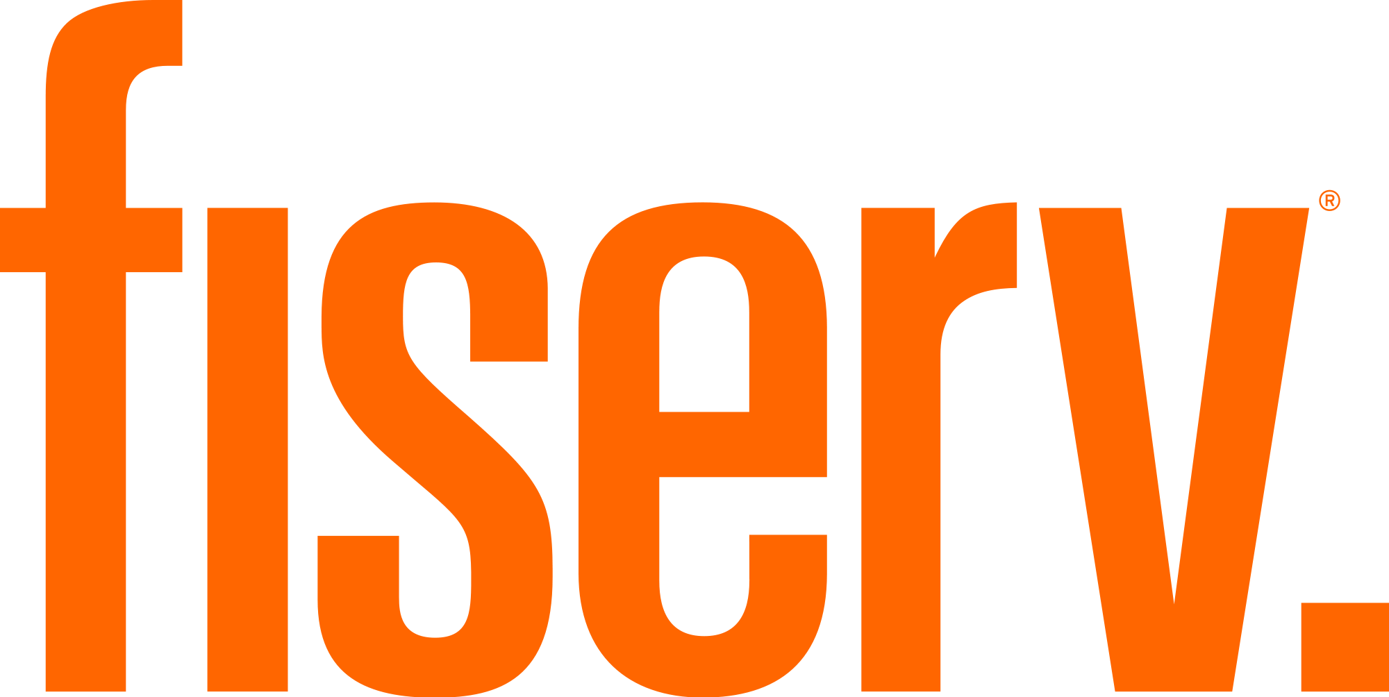 Fiserv. Brand Logo