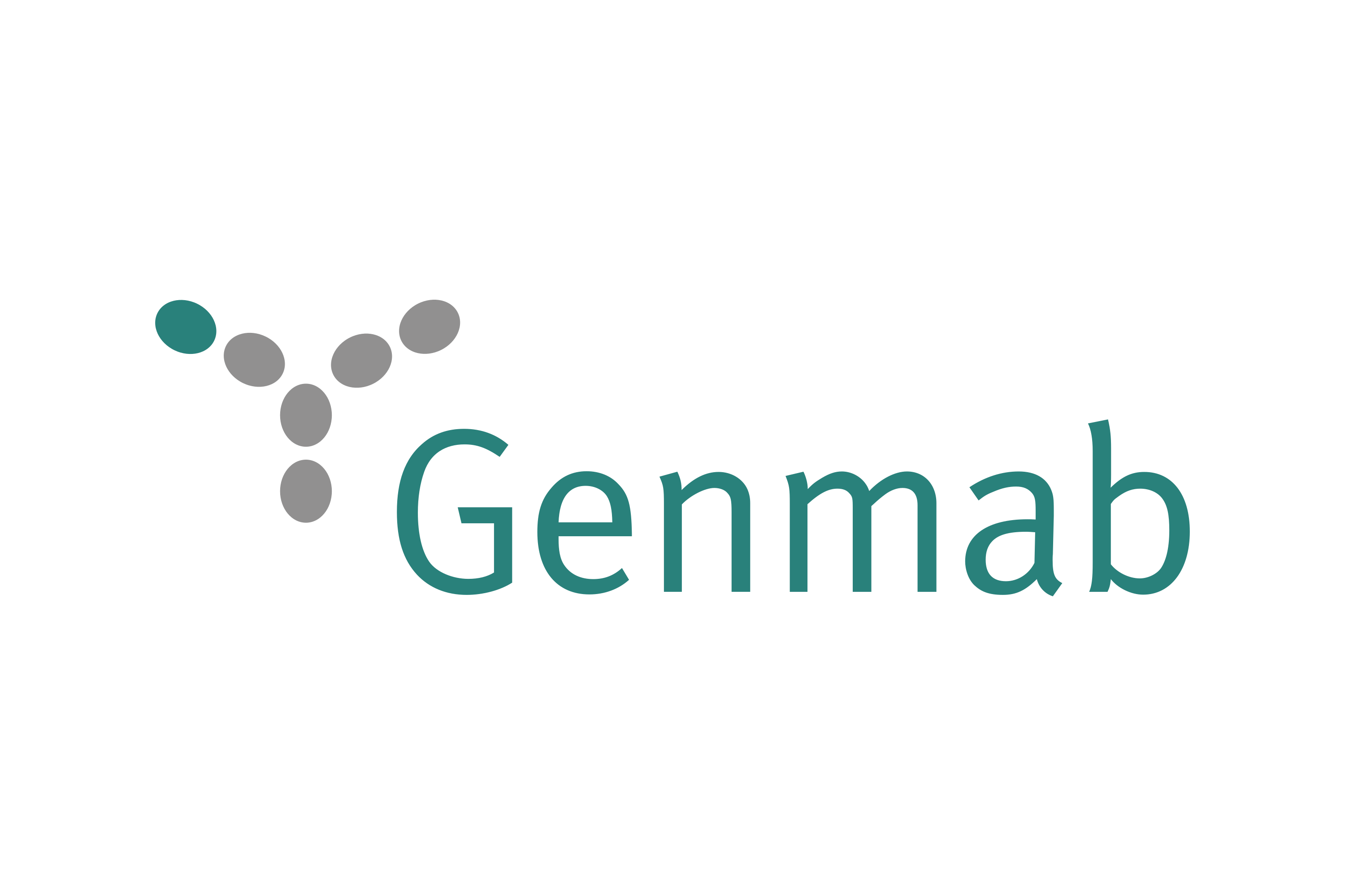 Genmab Brand Logo