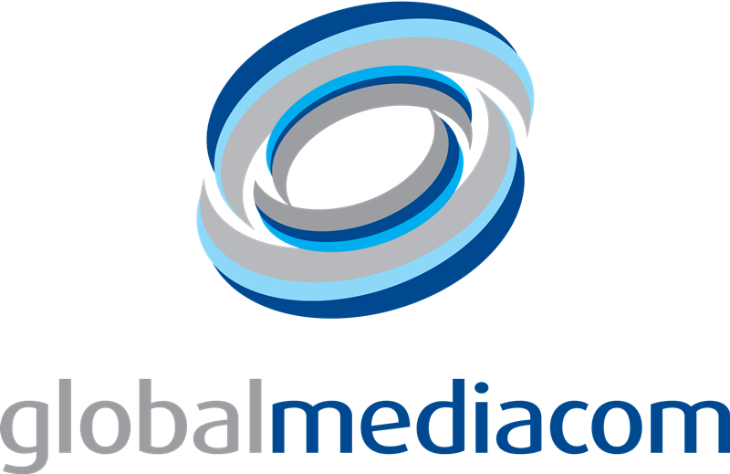 Global Mediacom Brand Logo