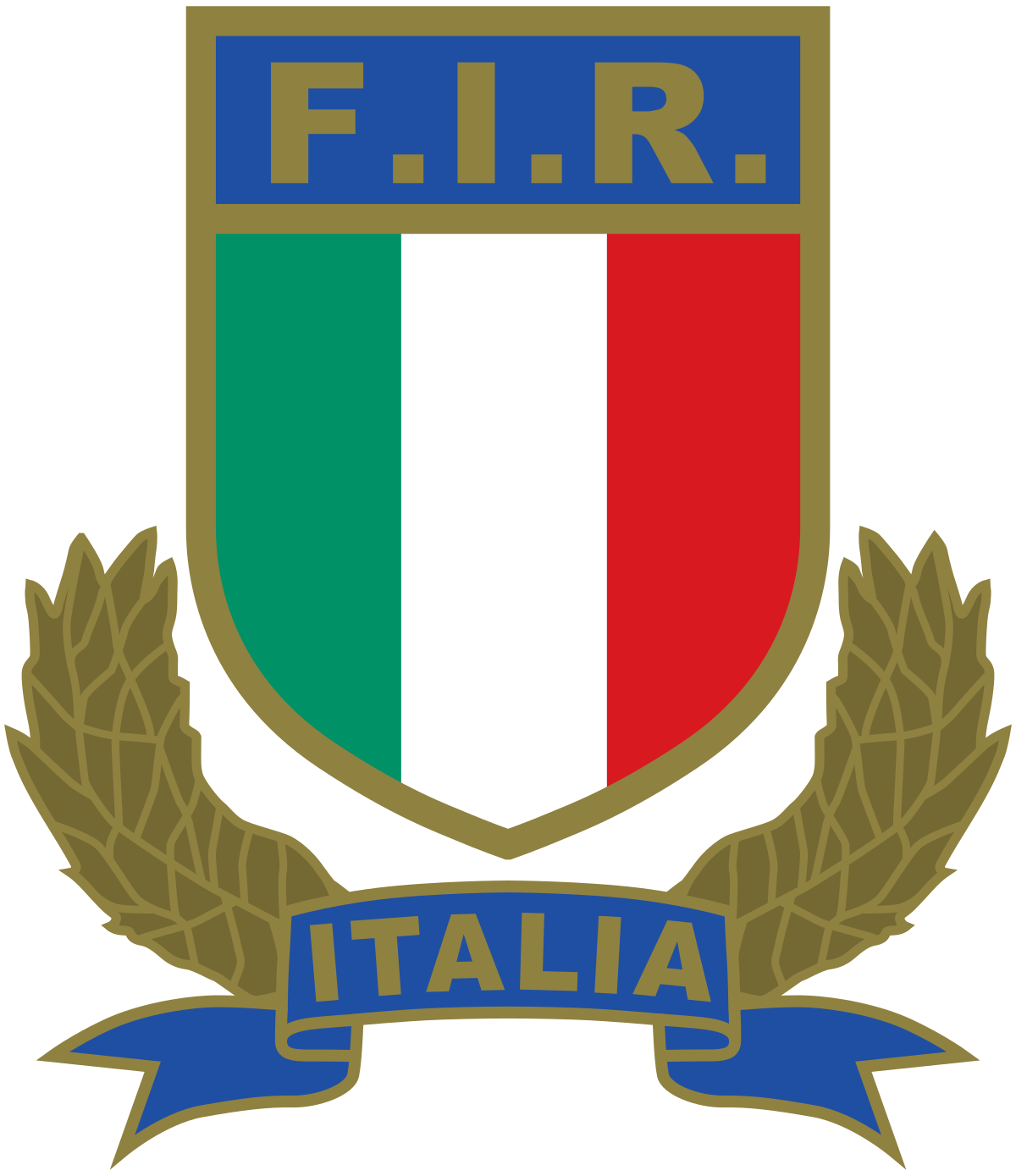 Italy Rugby Brand Logo