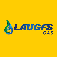 Laugf's Gas Brand Logo