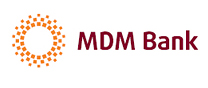 MDM Bank Brand Logo