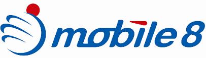Mobile-8 Telecom Brand Logo